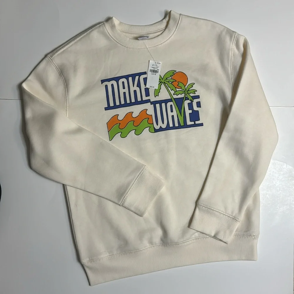 Old Navy Cream Sweatshirt